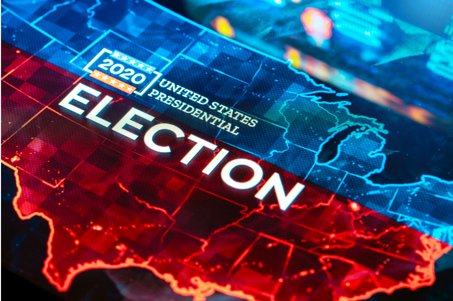 {PHOTO 2: ELECTION MAP }